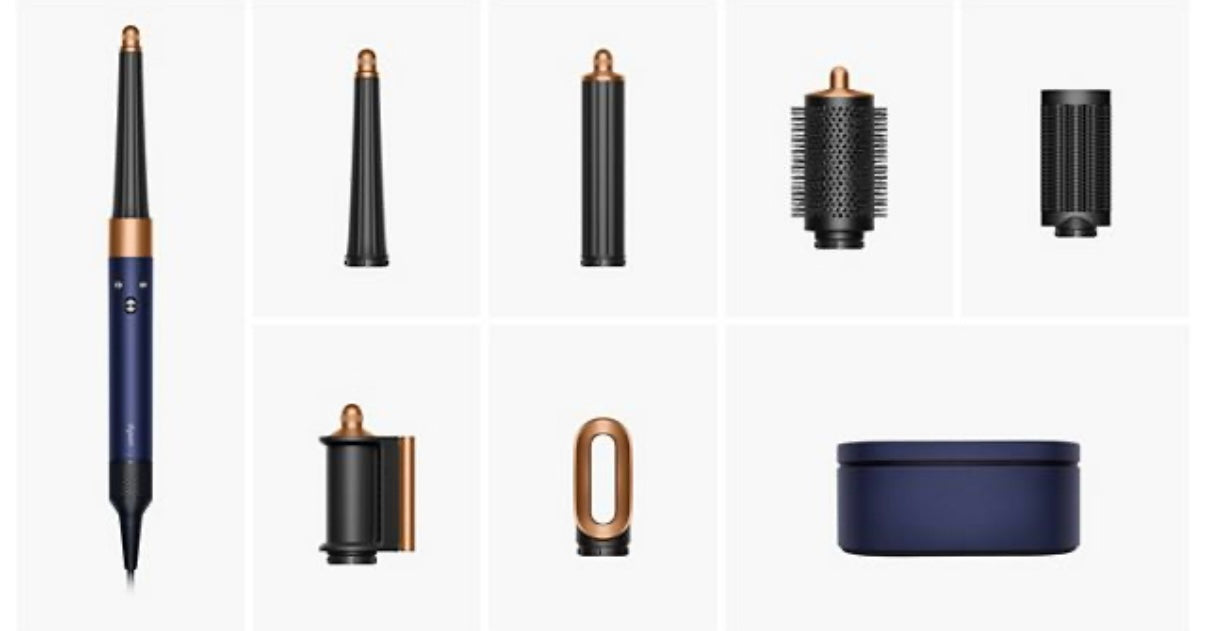 Dyson Airwrap multi-styler and dryer - Straight+Wavy (Prussian blue/Rich copper)