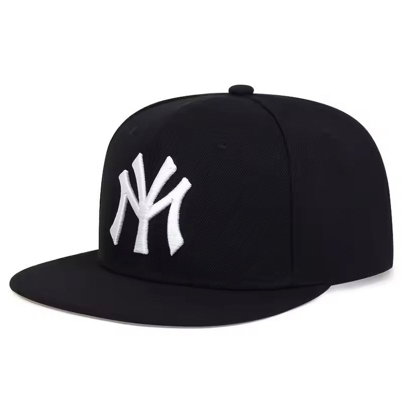 NY Era cap Black and white Logo
